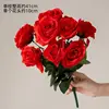 10 rosas rojas