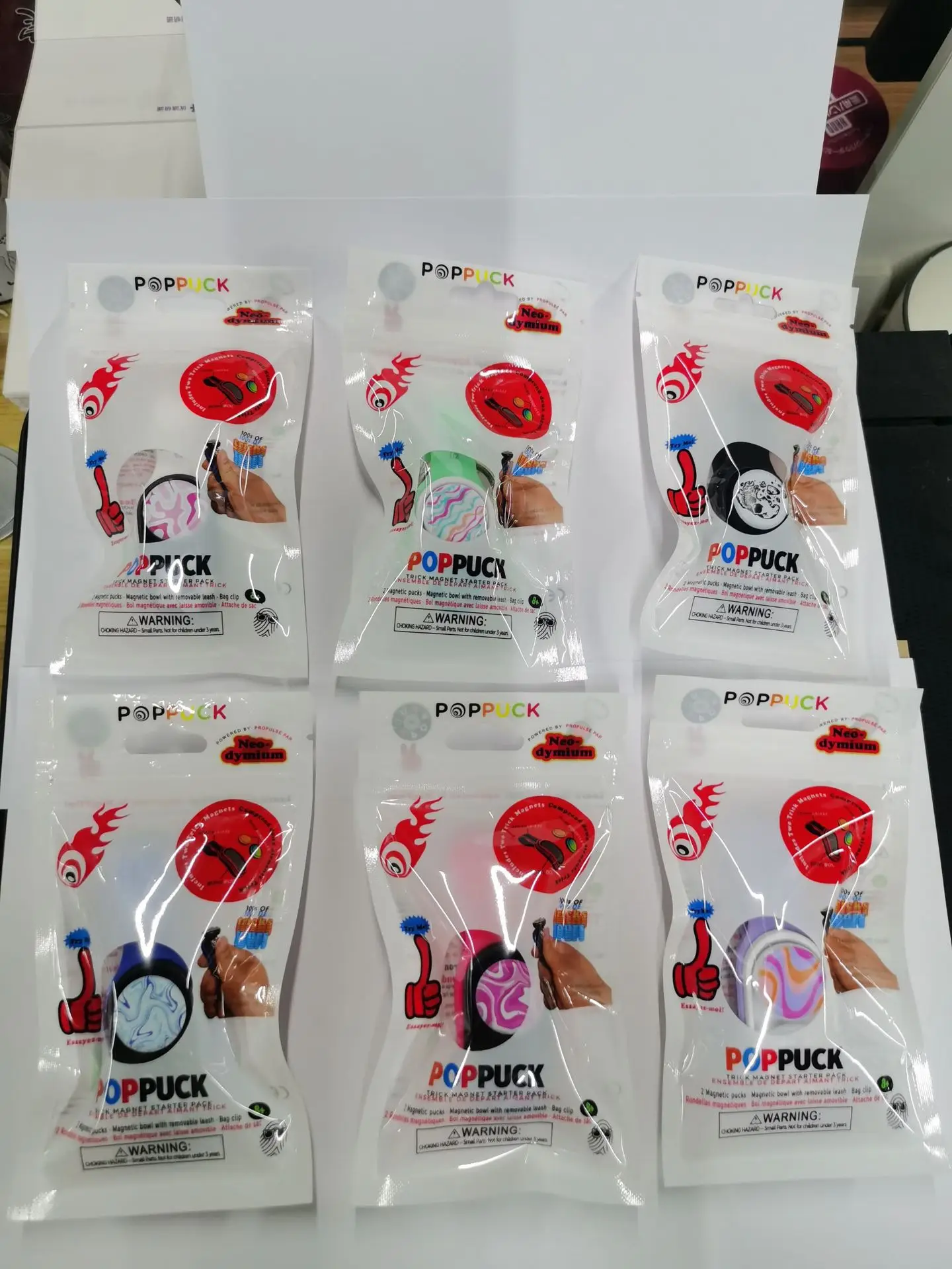 New Fidget Wristband Finger Toys Silicone Pop Puck