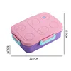 3 Compartments-pink purple