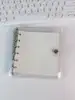 white clear A7 jacket with 80 grids