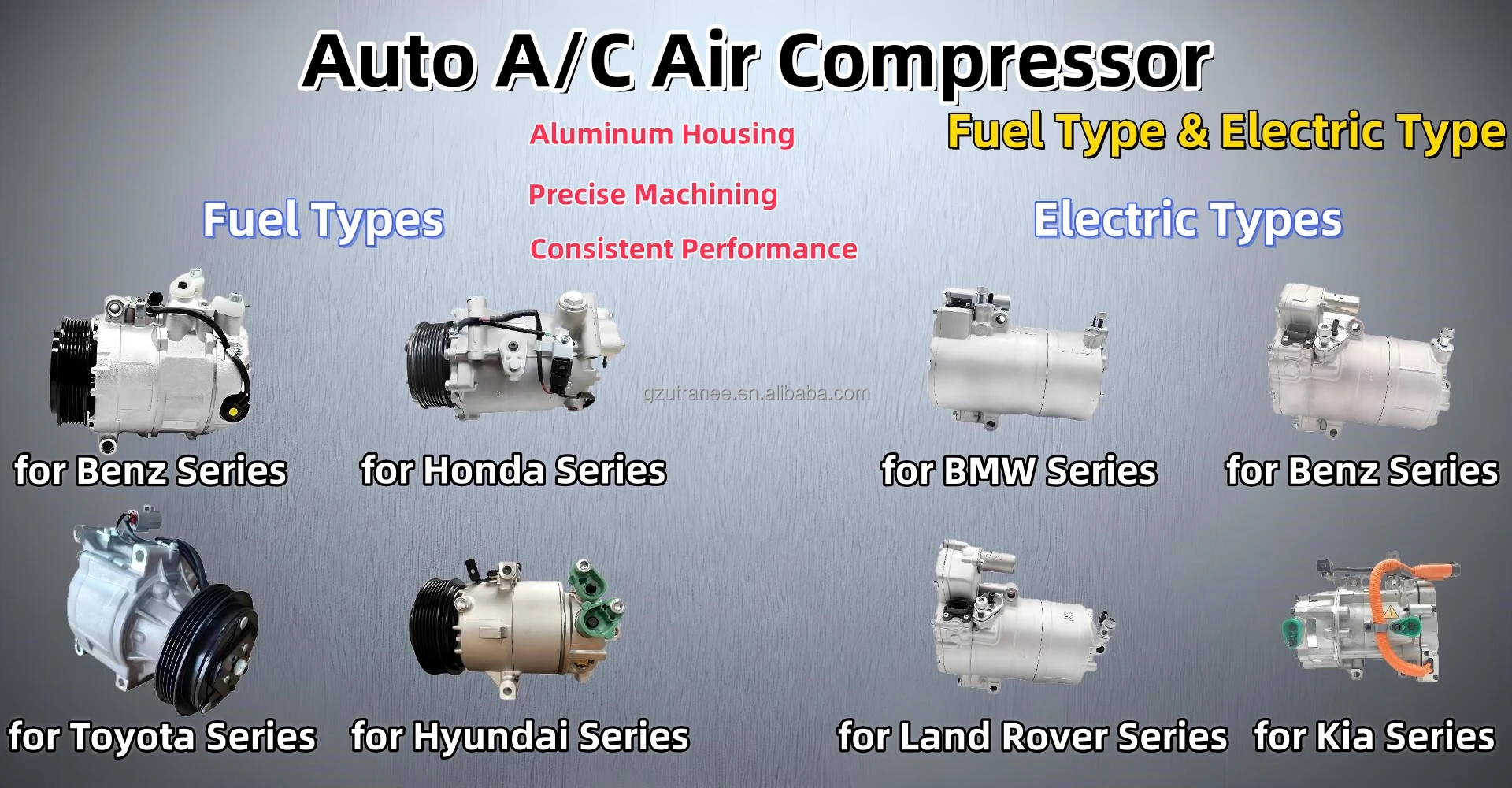 OEM 3326107054 4G0816797D Electric Compressor Auto Hybrid Compressor ...