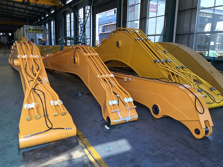 MONDE 2024 New Design Excavator Long Reach Boom  Long Arm Extension Arm for River Dredging Demolition Work Demolition Work