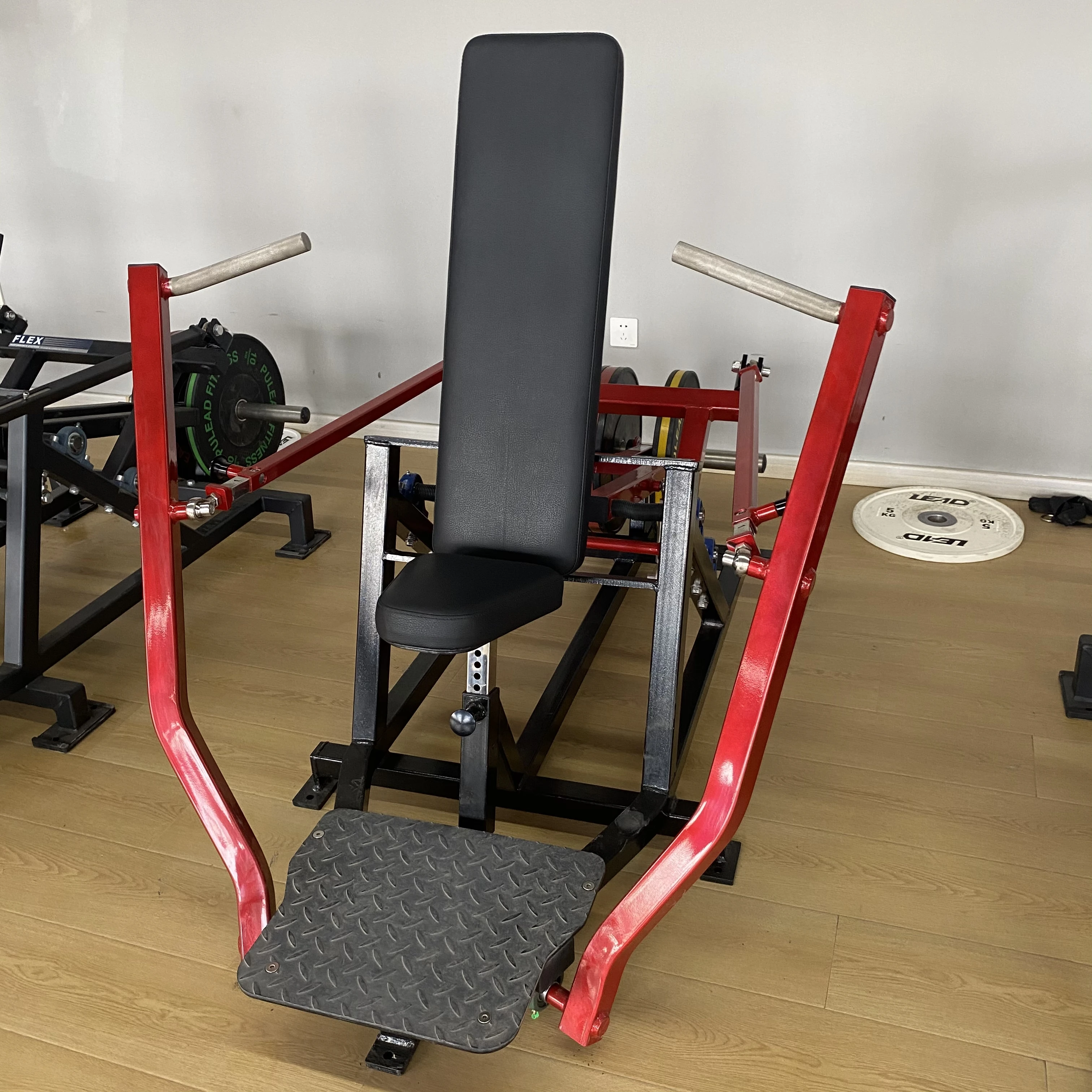 Future Strength Power X Pulead Gym Equipment Flex LEVERAGE Chest Press  Machine Dual Handle Version Machine