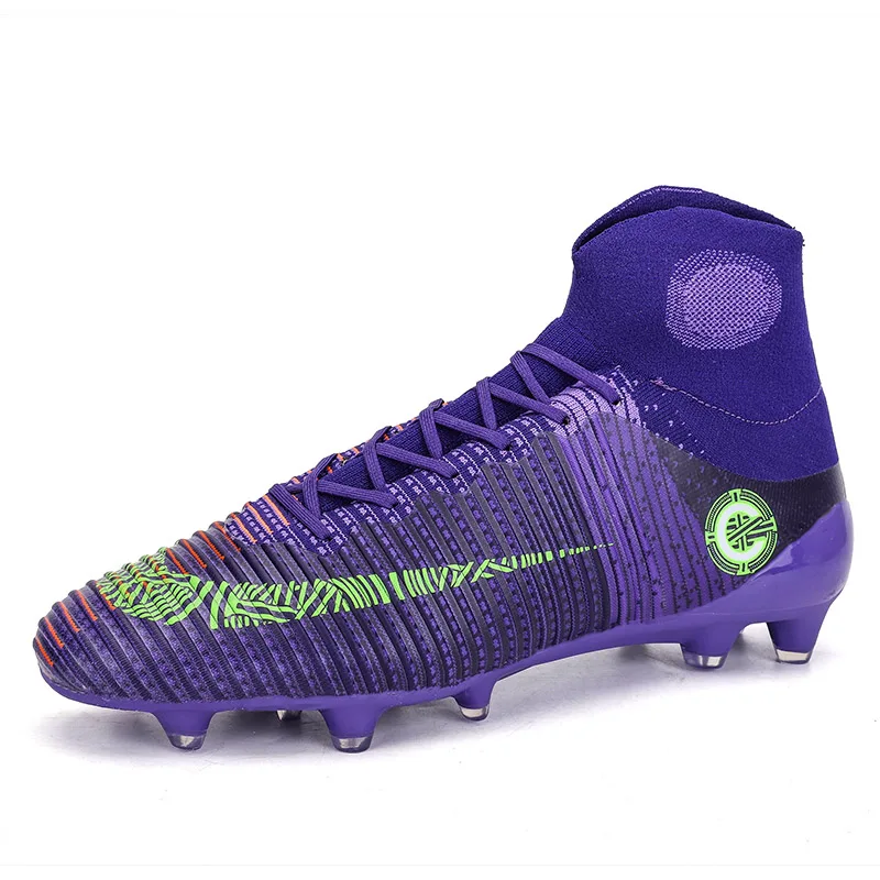 Обувь для игры в футбол на открытом воздухе и помещении футбольная обувь TF