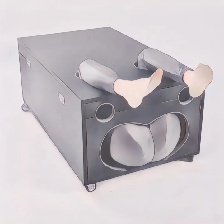 BDSM Wooden Box for Female Role-Playing