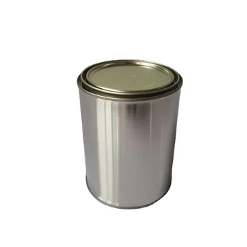 1 Liter  Round Tin Cans for Chemical Paint Coating Petrol Adhesives Sealants