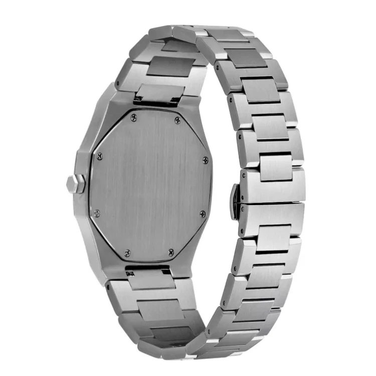 Koshi Watch Factory Custom Your Logo Stainless Steel Bracelet Band Unique Elegant Wrist Watch for Men