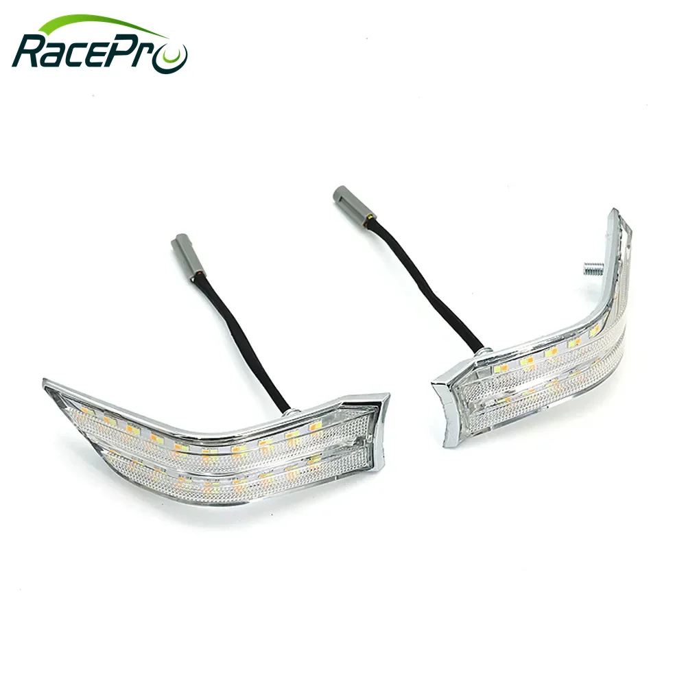 RACEPRO Motorcycle Fog Light Side Auxiliary LED Turn Signals Decorative Cowl Light for Honda GOLDWING GL1800 GL 1800 2018-2022