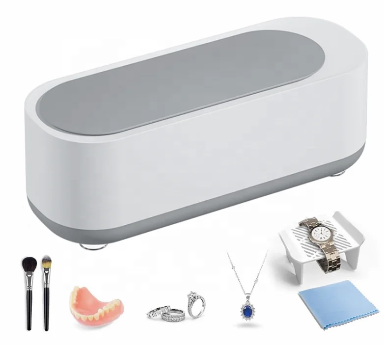 2023 Mini Ultrasonic Jewellery Cleaner Portable and Low Noise Ultrasonic Cleaner