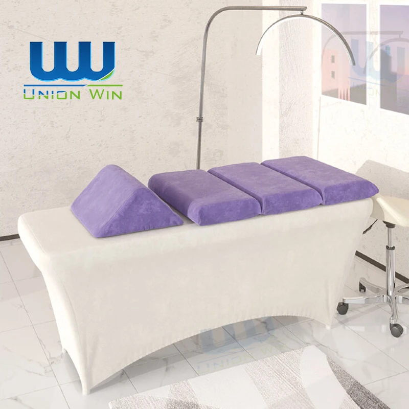 Table Memory Foam Pillow Lashing Bed Curved Mattress Topper Anatomical