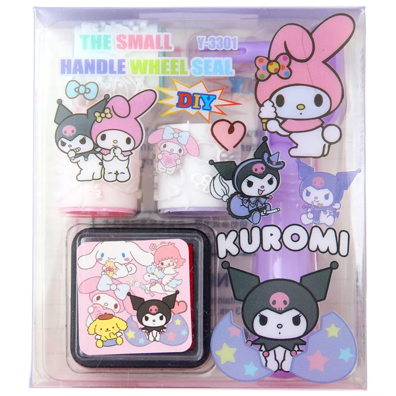 Linda Toy Kuromi Mymelody Cinnamoroll Pompompurin Seal Student Cartoon ...