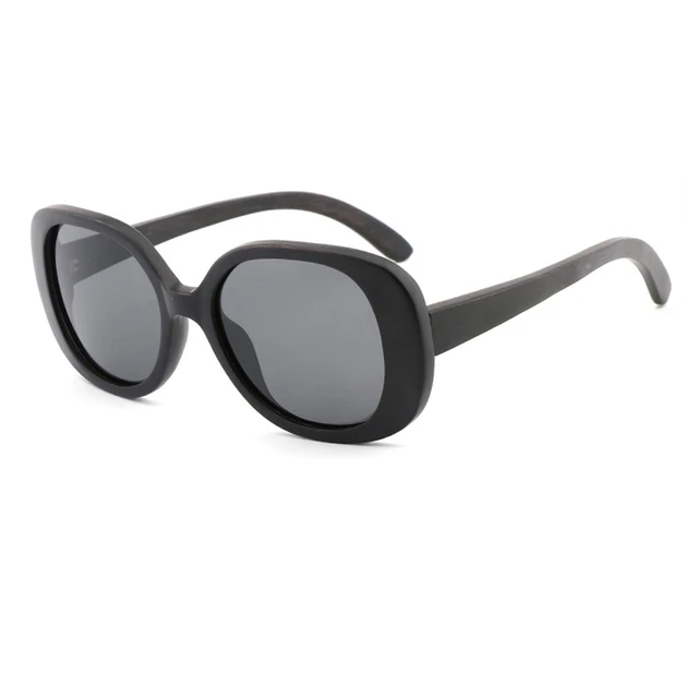 Polarized Sunglasses Women Men Custom Logo Wooden Sun Glasses