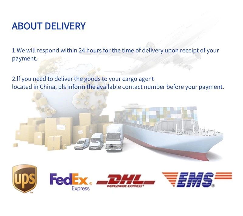 Packaging & shipping specifications
