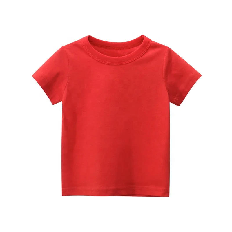JL1124C Wholesale 100% Cotton Kids T Shirts Printing Baby Boys T Shirts and Shorts Children’s T-Shirt