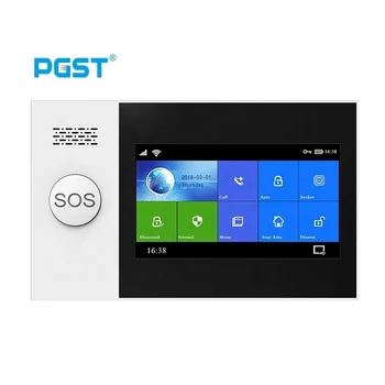 PG-107 3G GSM WiFi Home Alarm System Tuya Smart Life APP control Security Alarm Kit PIR Sensor support Alexa & Google Assistant