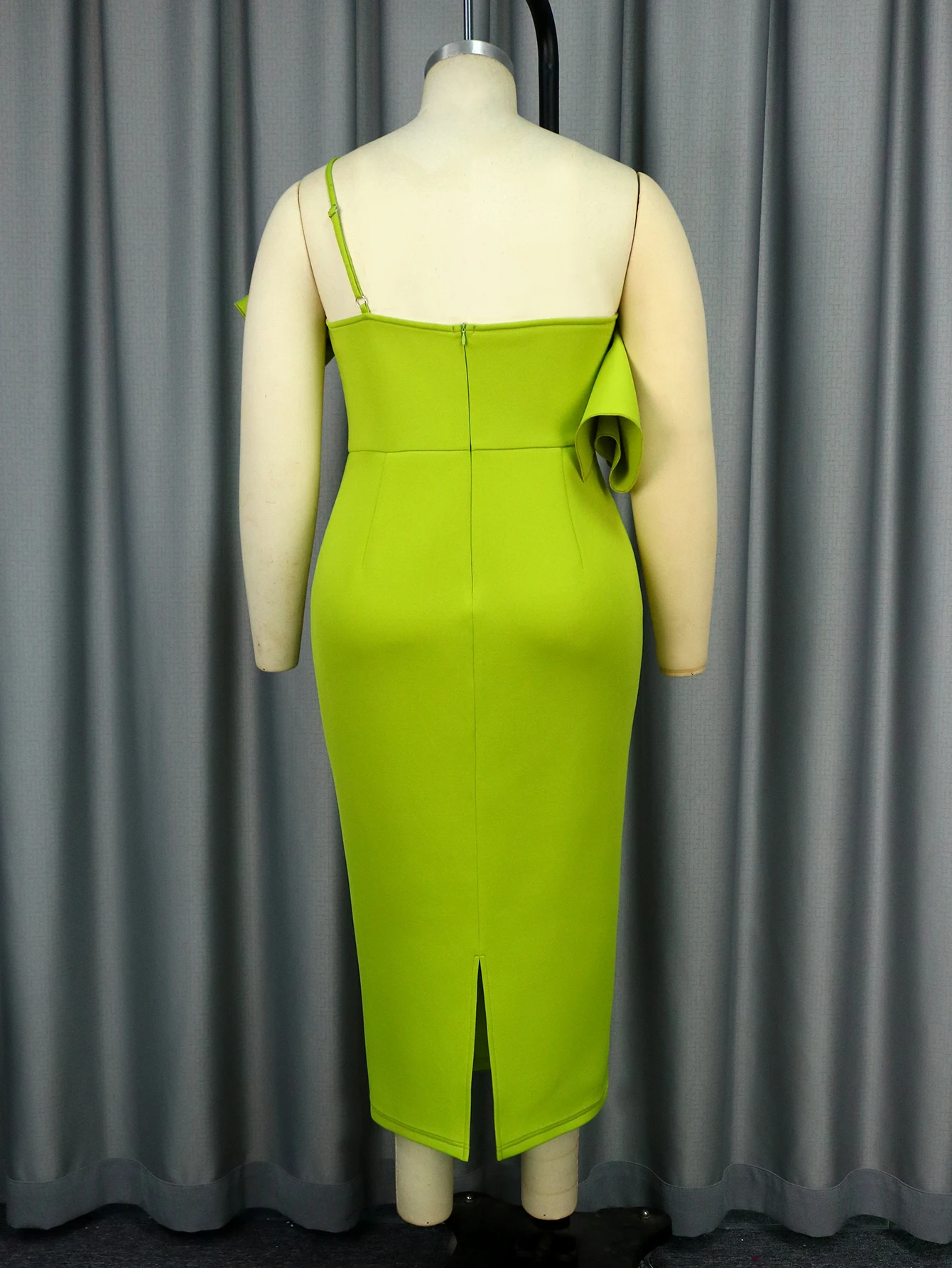 Factory One Shoulder Strappy Asymmetrical Long Evening Dresses Women|  Alibaba.com