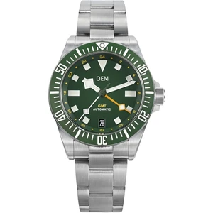 High Quality Factory Custom Men's NH34 GMT Multi-time Zone Mechanical Watches 200M Waterproof Custom Automatic Watch Logo