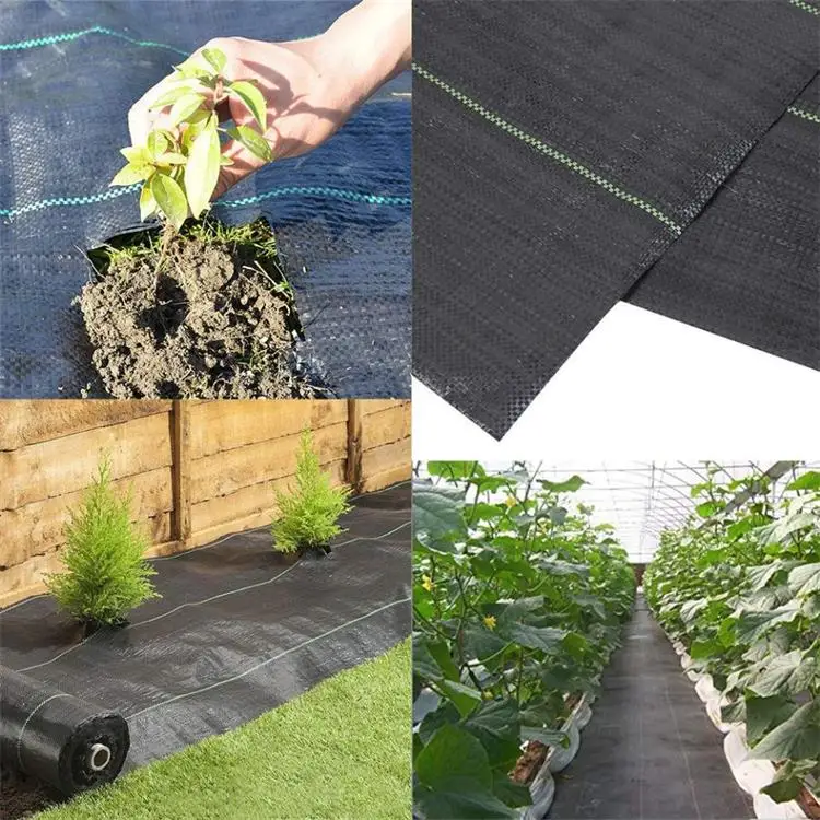 Weed Barrier Landscape Fabric Heavy Duty,Weed Block Gardening Ground ...