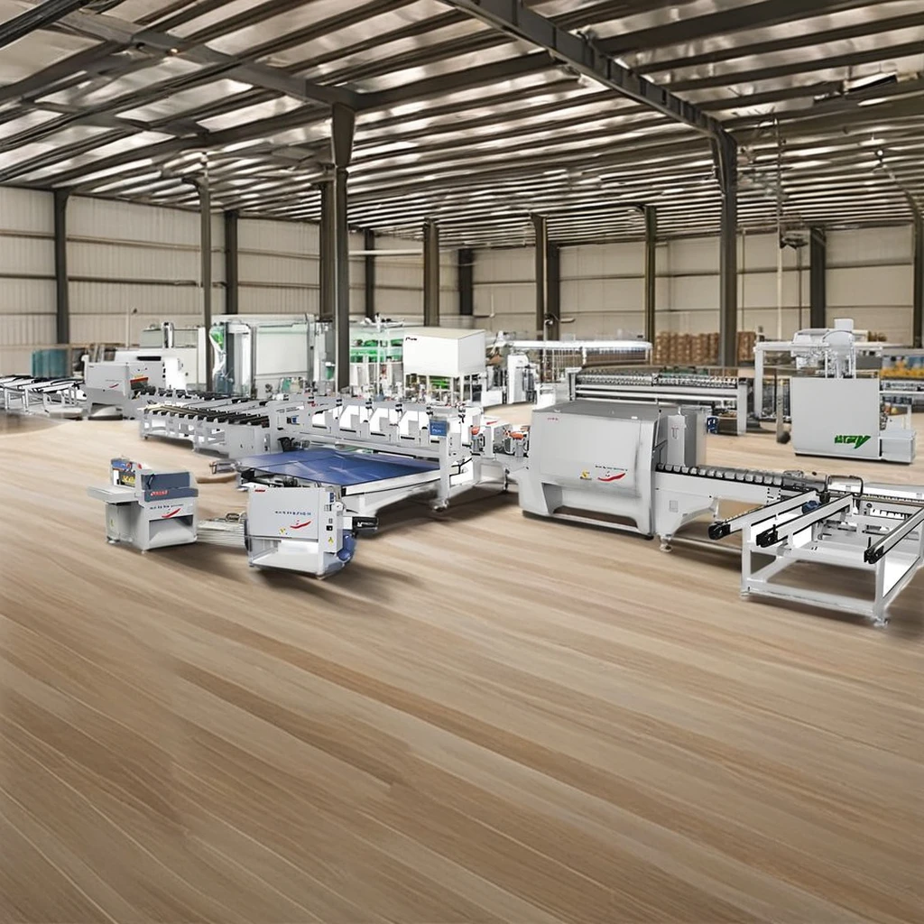 Shengong Fully Automated Horizontal Sawmill Production Line Timber ...