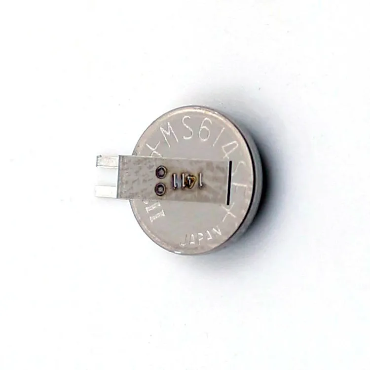 MS614SE FL28E Lithium Rechargeable Button Battery SII MS614 3V Coin ...