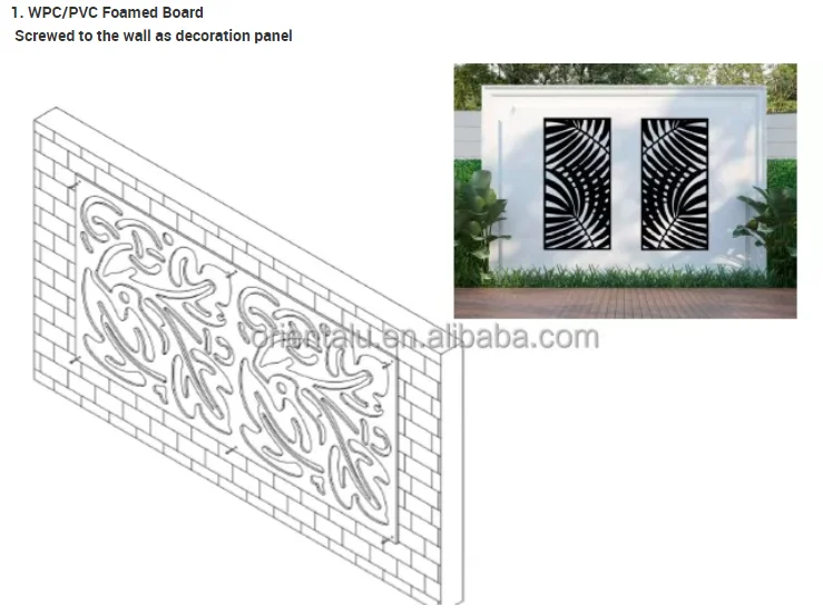 Wholesale Laser Cut Wood Panels Decorative Room Divider Partition Wall