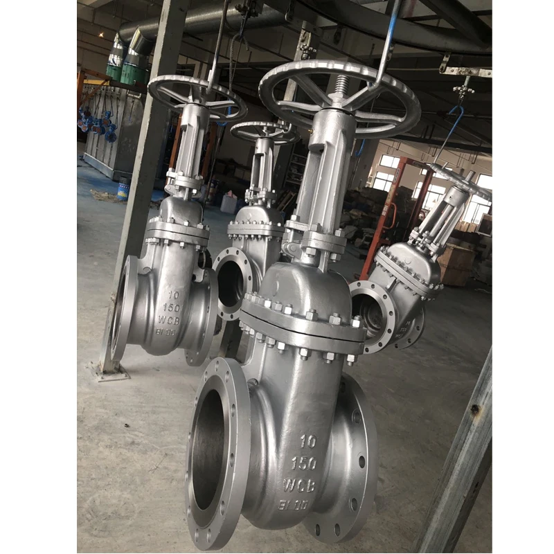 Ansi Stainless Steel Cf3 Cf8m Flanged End 150lb 300lb 600lb Gate Valve ...