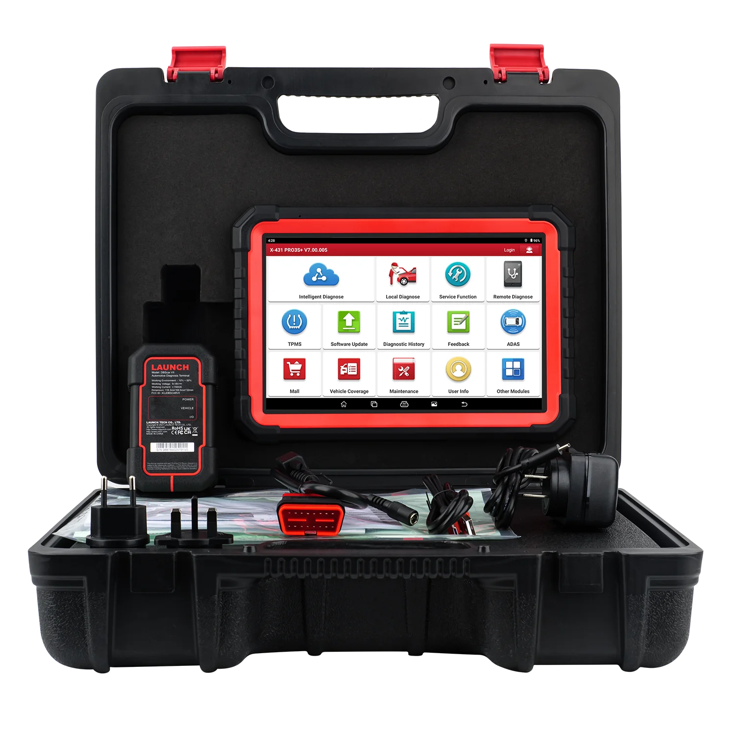 Kfz Diagnosegerät Obd2 Scanner Mit Topology Map Für Alle Systeme_voghion.com
