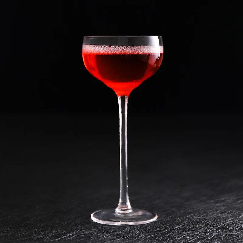 150ML UltraThin Crystal for Glasses Transparent Long Stem Unbreakable Modern Minimalist Cheap Wholesale for Party Weddings with Custom Logo
