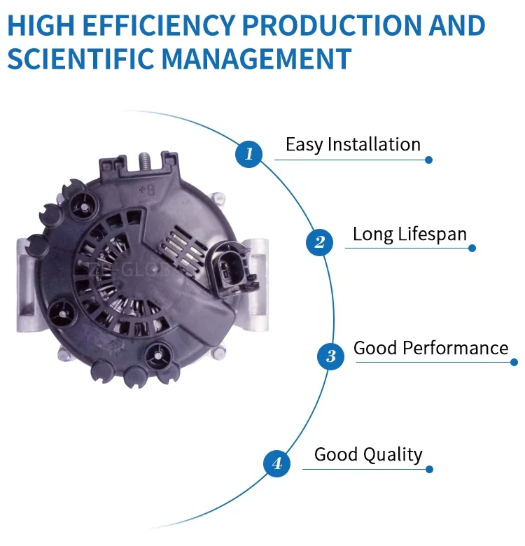 product 12v small car ac generator alternator a0009069407 for 18 mercedes maybach s 560 models258-9