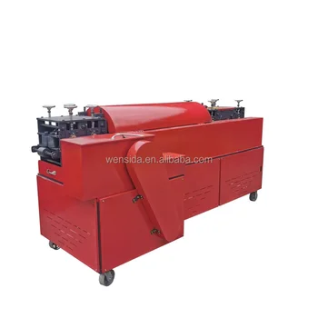 New multifunctional steel pipe straightening and scaffolding steel pipe rust removal painting and straightening machine
