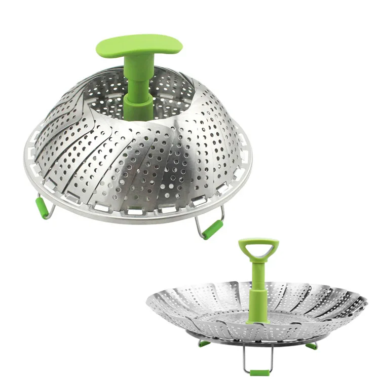 Многоцелевой складной Пароварка из нержавеющей стали