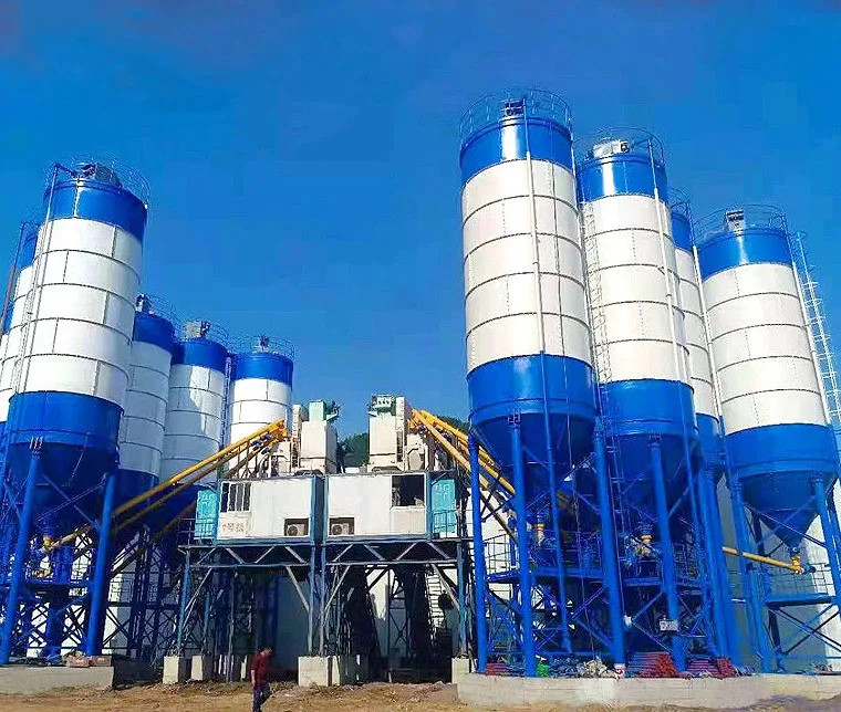 ZCJK Concrete Blocks Making Machine Production Line of 30 Ton 50 Ton 100 Ton 200 Ton 150 Ton Cement Sand Silo