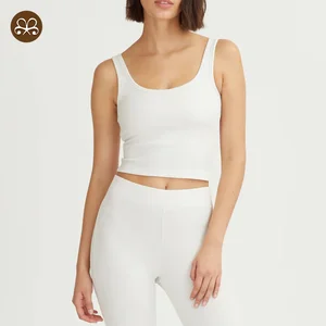 Wholesale Sports Bras Womens Essential Ribbed tank Sexy Tops Custom High Quality Bras for Women