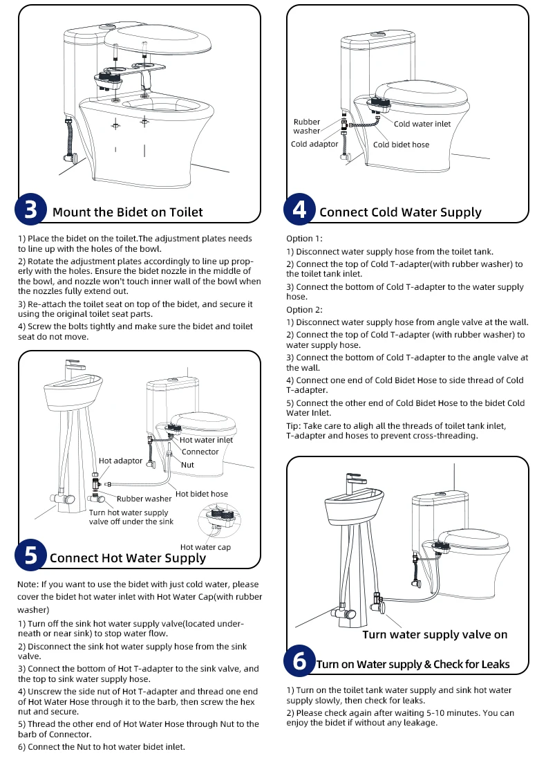 Custom Manual Non Electric Bidet Attachment, Good Price Cold and Hot Water Bidet Toilet Seat, Buy Luxe Home Bidet Sprayer supplier