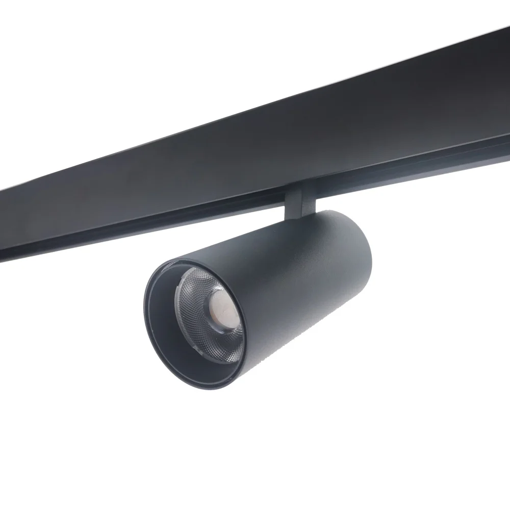 Smart 48V Magnetic LED Linear Track Spot Lighting System Magnetic Magnet Rail LED Lamp Magnetic Track Light