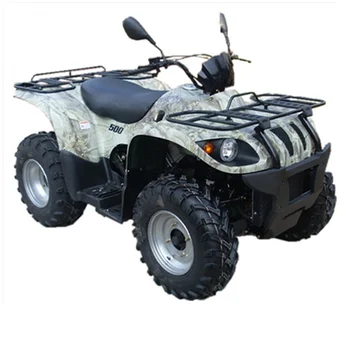 4x4 single seat gasoline ATV 4-wheels independent suspension camouflage most Economical 500cc Quad