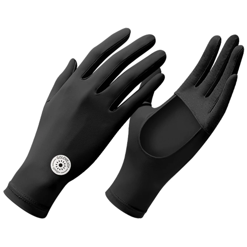 AIDIER Gants Demi-Doigt Protection UV Soleil - Cyclisme, Conduite, Hommes Et Femmes