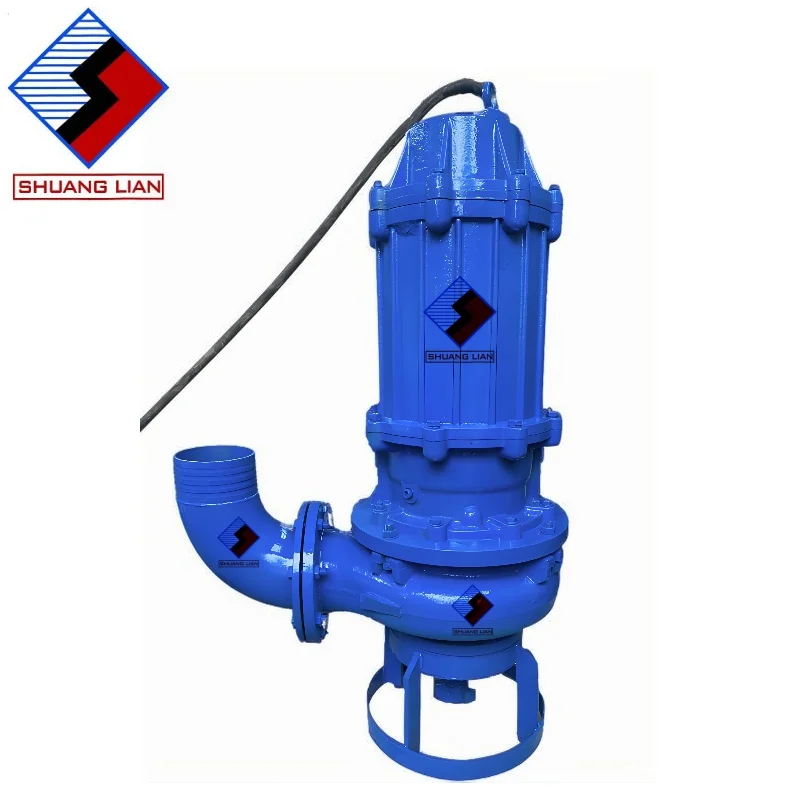 ZJQ Submersible Slurry Pump High Chromium Alloy Stirring Sand Pump Large Flow Non Blocking Vertical Sewage Pump