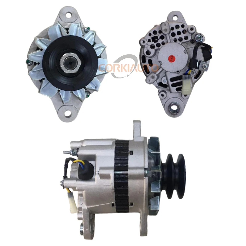 Alternator Generator for KOBELCO 6D15 8DC8 6D16 6D22 6D31 24v 35A A2T72986 ME049175 ME070120 ME087508 12308