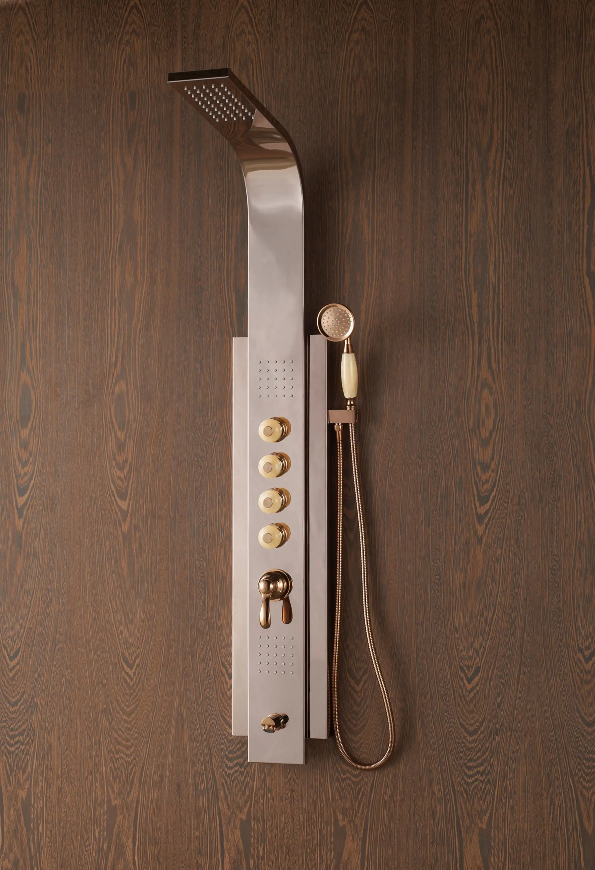 Европейские массажные настенные панели для ванной комнаты из нержавеющей