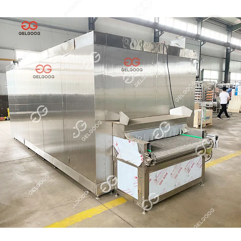 Automatic Frozen Pineapple Production Line Iqf Avocado Freezer Avocado Chunks Cherry Blast Freezing Machine