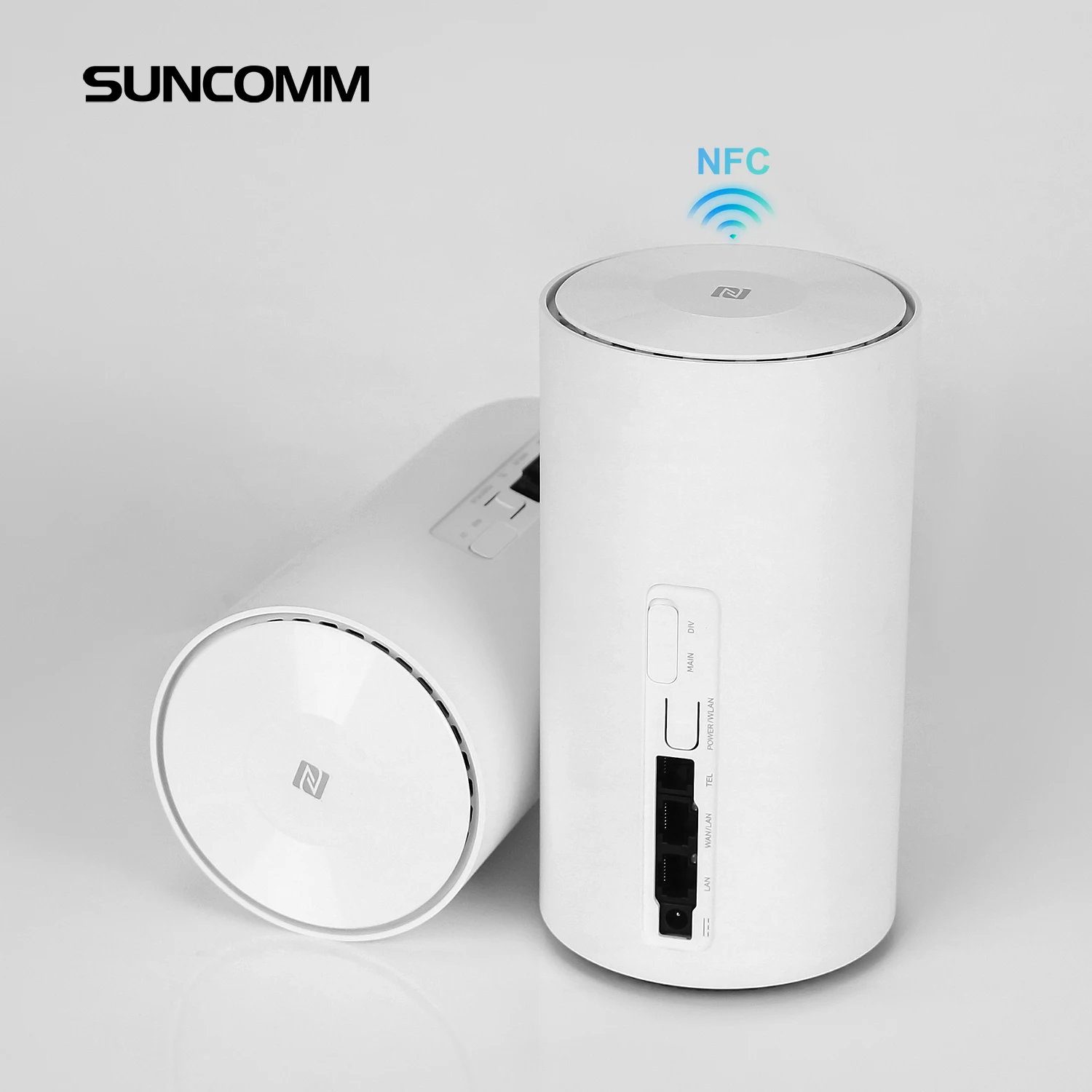 SUNCOMM SDX75 5G sim路由器蜂窝BE7200运营商聚合全家庭WiFi 7网状网关NFC企业X75 5g路由器