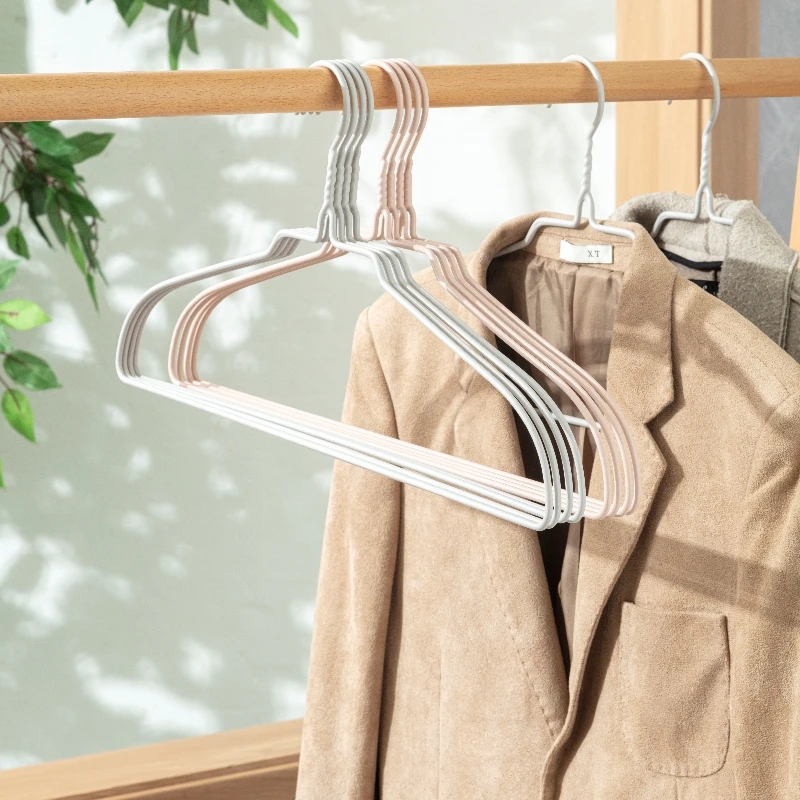 SOLELY 10PCS 15'' Plastic Anti-slip design Hanger Wrinkle-free for clothes