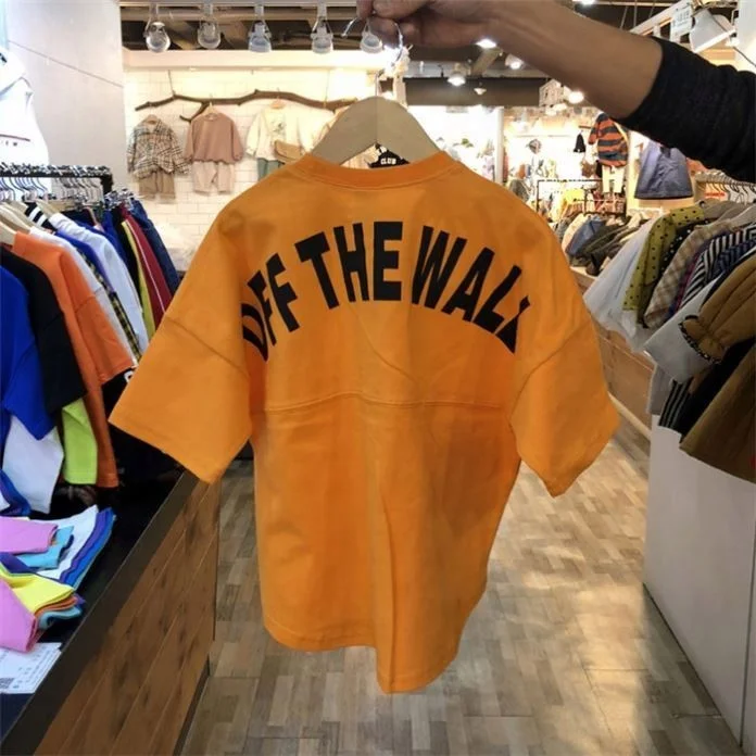 
 Новинка, Лидер продаж, модная Детская городская футболка с вашим логотипом  