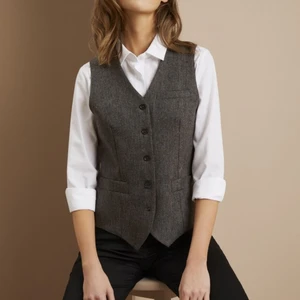 Wholesale bar Catering Hotel Restaurant Cafe Custom logo Bartender Uniforms Working Staff Uniform Waiter Waitress Waistcoat Vest