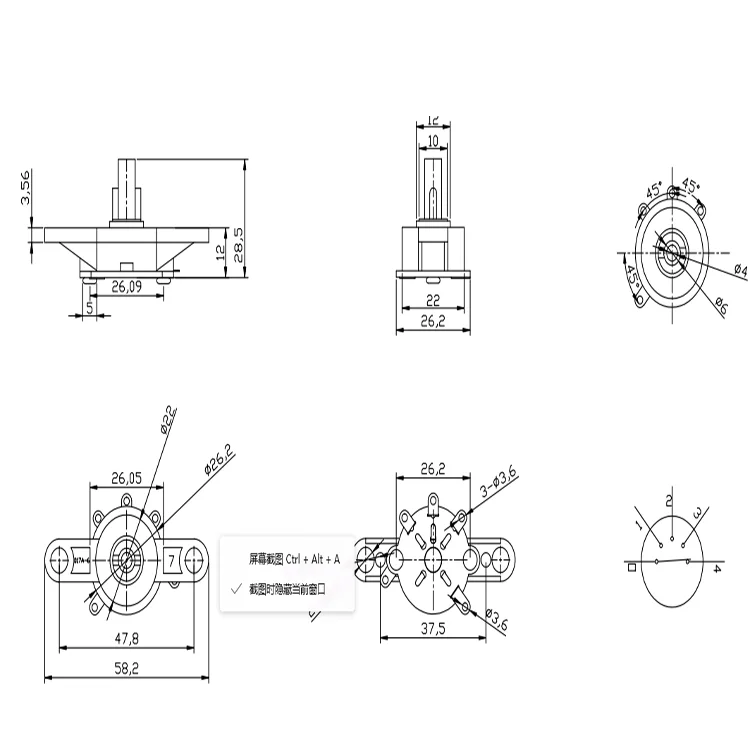 250v 3 Positions Mechanical Speed Control Rotary Switch Buy 3