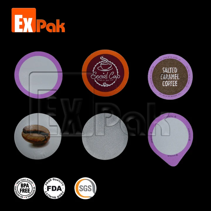 2020 new style foil lid 2.0 51mm k cup coffee capsule sealer