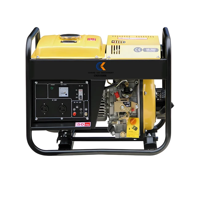 Low noise 3500E good price hot sales  3kva three phase  open frame  diesel generator