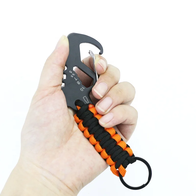 Stainless Steel Carabiner Paracord Clip - Cute & Durable