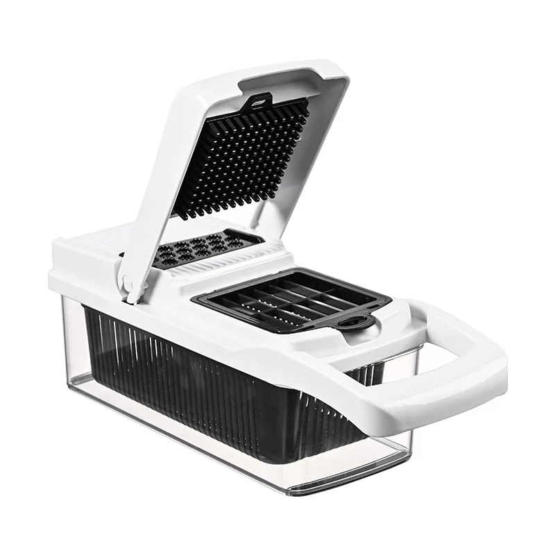 Kitchen Accessories 15-in-1 Fruit & Vegetable Slicer Grater Mini Food Chopper With Conta aperçu 2